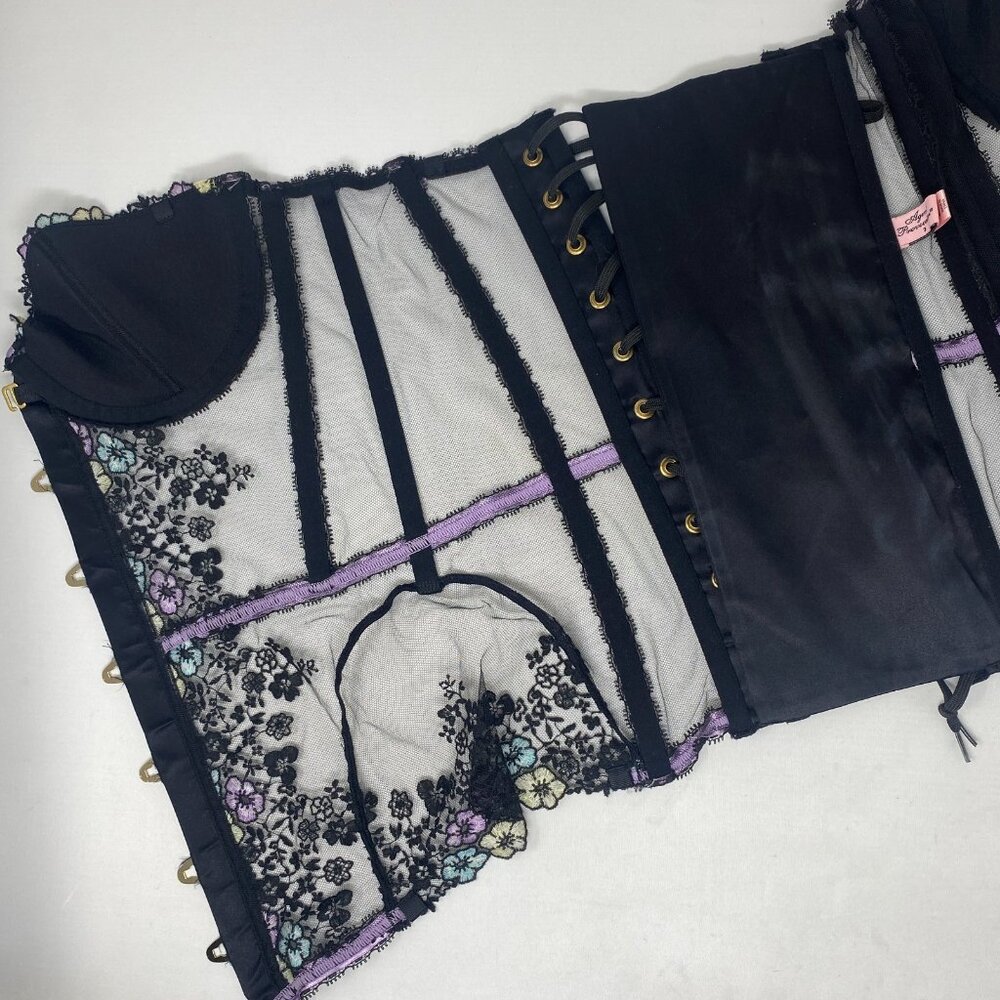 Agent Provocateur Petunia Black Muilti Corset AP3 Medium - Picture 14 of 16
